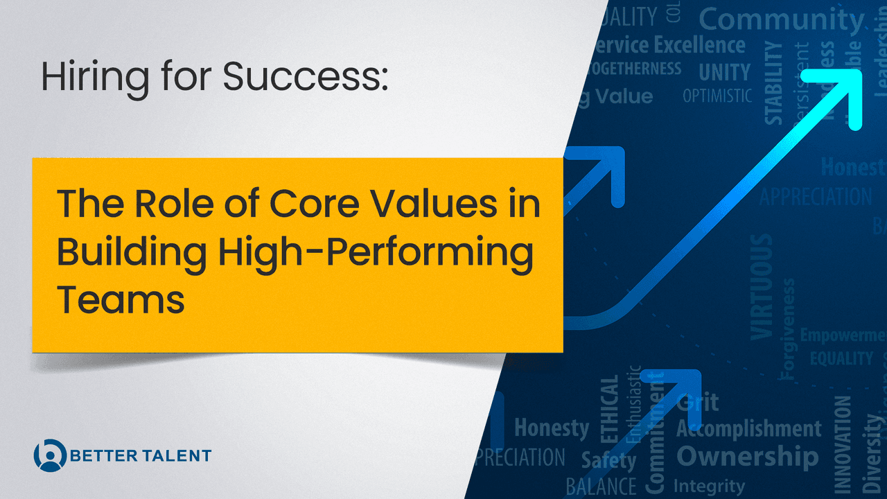 Hiring for Success: The Role of Core Values in Building High-Performing Teams